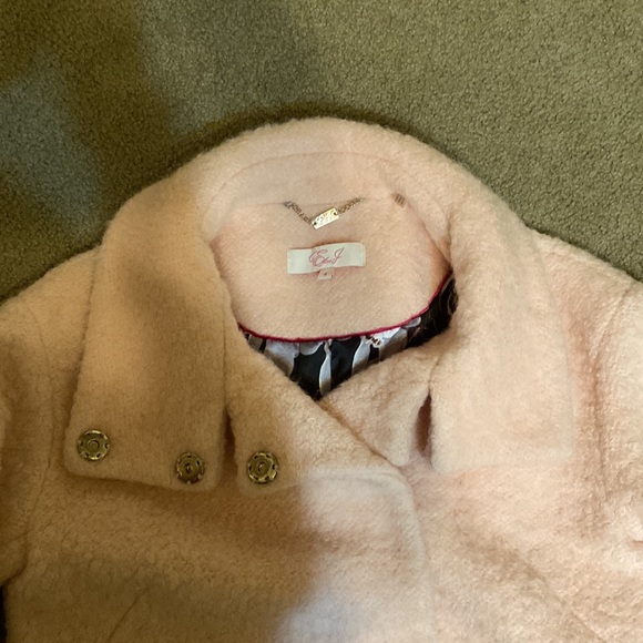 Plush Pale Pink Coat Jacket by Eliza J - Picture 10 of 12